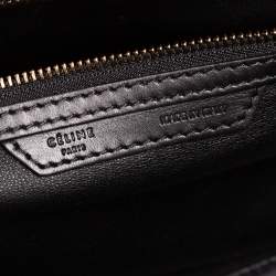 مملوكة مسبقًا حقيبة يد سيلين لاغيدج صغيرة جلد و جلد ثعبان بيج و أسود