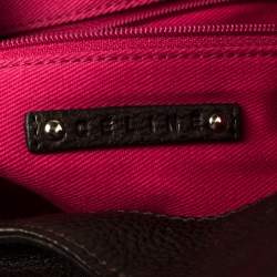 Pre Owned Celine Brown Leather Satchel