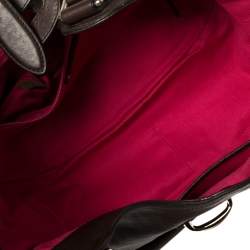 Pre Owned Celine Brown Leather Satchel