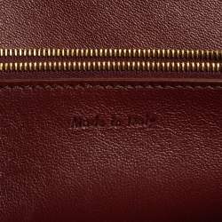 Pre Owned Celine Tri Color Python and Leather Pocket Flap Shoulder Bag