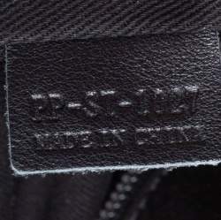 Celine Black Macadam Pattern Canvas Document Briefcase