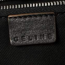 Celine Black Macadam Canvas Messenger Bag