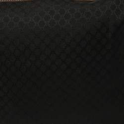 Celine Black Macadam Canvas Messenger Bag