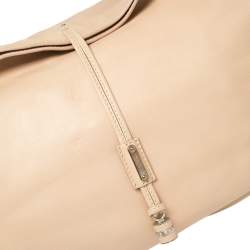 Pre Owned Celine Beige Leather Bittersweet Hobo