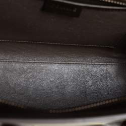 Pre Owned Celine Tri Color Leather and Nubuck Nano Luggage Tote