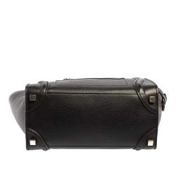 Pre Owned حقيبة سيلين مايكرو لاغيدج جلد أسود