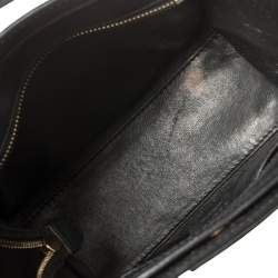 Pre Owned Céline Tri Color Leather Nano Luggage Tote