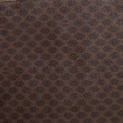 Pre Owned  Celine Brown/Tan Macadam Coated Canvas and Leather Tote