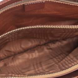 Pre Owned  Celine Brown/Tan Macadam Coated Canvas and Leather Tote