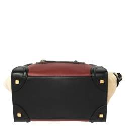 Pre Owned حقيبة يد توتس سيلين لاغيدج صغيرة سويدي و جلد ثلاثي اللون