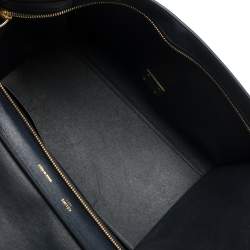 Pre Owned Celine Tricolor Python and Leather Medium Trapeze Bag