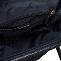 Pre Owned Celine Black Nylon and Leather Tote