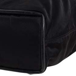 Pre Owned Celine Black Nylon and Leather Tote