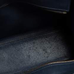 Pre Owned حقيبة يد سيلين نانو لاغدغ جلد أزرق