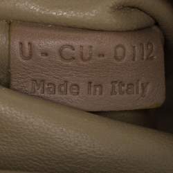 Pre Owned Celine Tri Color Leather and Suede Medium Trapeze Top Handle Bag