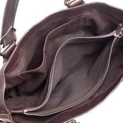 Pre Owned Celine Dark Brown Leather Boogie Tote