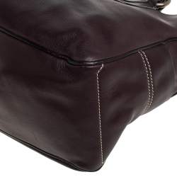 Pre Owned Celine Dark Brown Leather Boogie Tote