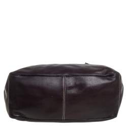 Pre Owned Celine Dark Brown Leather Boogie Tote