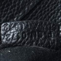 Pre Owned Celine Black Leather Mini Luggage Tote