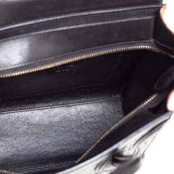 Pre Owned Céline Tri Color Leather and Python Nano Luggage Tote