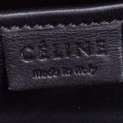 Pre Owned Céline Tri Color Leather and Python Nano Luggage Tote