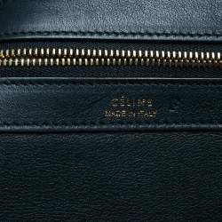 Pre Owned Celine Multicolor Striped Woven Canvas Phantom Cabas Tote