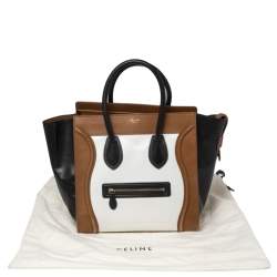 Pre Owned حقيبة يد توتس سيلين لاغيدج ميني جلد ثلاثي اللون 