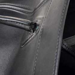 Pre Owned  Celine Black Leather Medium Phantom Luggage Tote