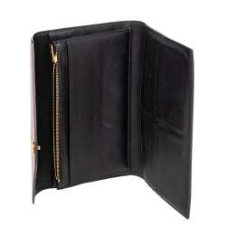 Pre Owned  Celine Tri Color Leather Envelope Clutch