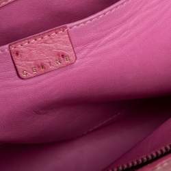 Pre Owned Celine Pink Ostrich Boogie Tote
