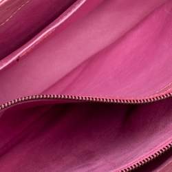 Pre Owned Celine Pink Ostrich Boogie Tote