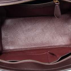 Pre Owned Celine Multicolor Leather Nano Luggage Tote