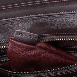 Pre Owned Celine Multicolor Leather Nano Luggage Tote