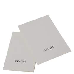 Pre Owned Celine Blue Python Leather Mini Luggage Tote