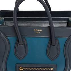 Pre Owned حقيبة يد توتس سيلين لاغيدج نانو جلد ثلاثي اللون 