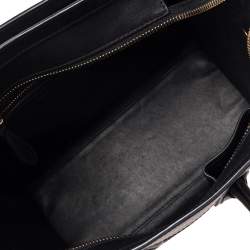 Pre Owned حقيبة يد توتس سيلين  مايكرو لاغيدج سويدي وجلد ثلاثي اللون