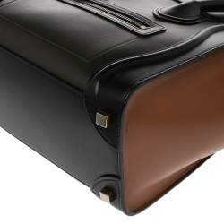 Pre Owned  حقيبة يد توتس سيلين مايكرو لاغيدج جلد ثلاثية اللون