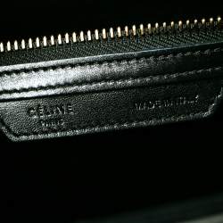 Pre Owned  حقيبة يد توتس سيلين مايكرو لاغيدج جلد ثلاثية اللون