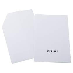 Pre Owned Celine Black Leather Medium Trotteur Shoulder Bag