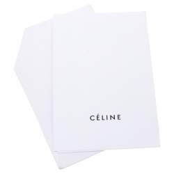 Pre Owned Celine Tri Color Leather Mini Trapeze Top Handle Bag