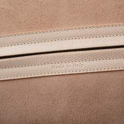 Pre Owned Celine Cream Leather Medium Phantom Luggage Tote