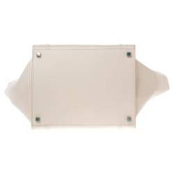 Pre Owned Celine Cream Leather Medium Phantom Luggage Tote