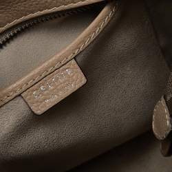 Pre Owned حقيبة يد توتس سيلين نانو لاغيدج جلد بيج