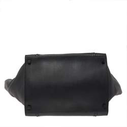 Pre Owned Celine Black Leather Large Phantom Luggage Tote