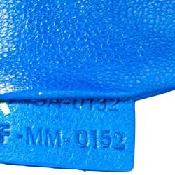 Pre Owned حقيبة يد توتس سيلين ميكرو لاغيدج جلد أزرق 