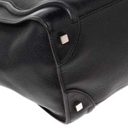 Pre Owned حقيبة يد سيلين لاغيدج ميني جلد أسود