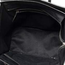 Pre Owned حقيبة يد سيلين لاغيدج ميني جلد أسود