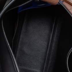 Pre Owned Celine Multicolor Leather Medium Edge Top Handle Bag