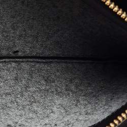 Pre Owned Celine Black Leather Trio Shoulder Bag