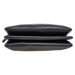 Pre Owned Celine Black Leather Trio Shoulder Bag